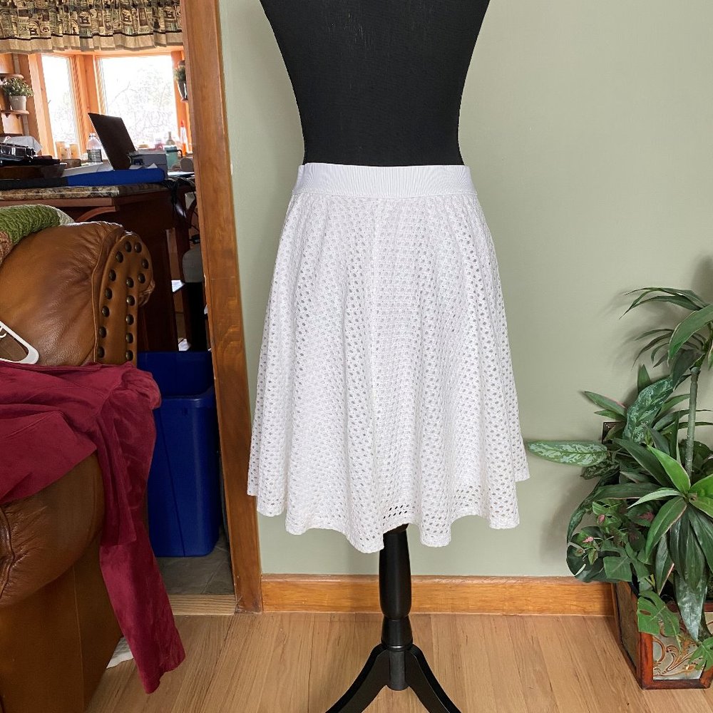 ZARA white skirt